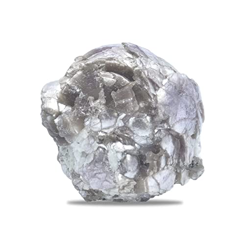 Cristais de mente pacífica de Starborn, Pedra preciosa, lepidolita de coco