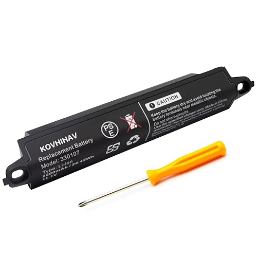 Updated Bose Soundlink Series Battery Compatible with 404900 SoundLink 3 Soundlink 2 SoundTouch 20 404600 330107 359495 359498 330105 330105A 330107A 404600 SoundLink II SoundLink III with DIY Tool