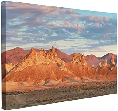 Death Valley Poster, Canvas Wall Art Desert, Southwest Decor, Mountain Wall Art, Desert Decor, Desert Wall Art (20x30 Framed Canvas Wall Art Desert) Wall Art for Living Room, Bedroom Office Hallway