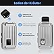 Premium Kräuter Vaporizer MEDGRAM S6 | Präziser Temperatureinstellung | Kammer aus Edelstahl | USB-C | Timer und OLED-Display | Reinem Geschmack