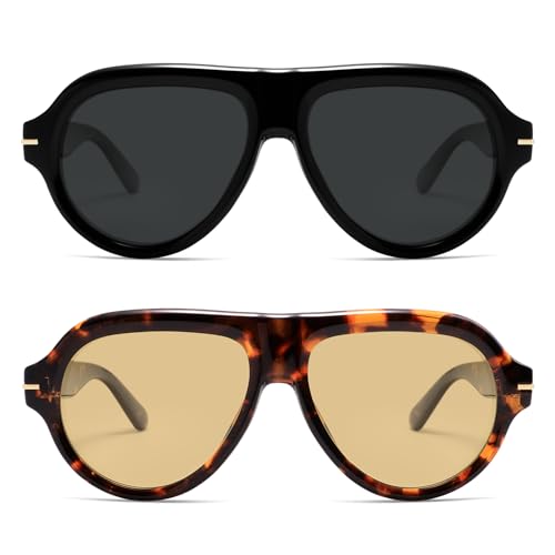 Polarized Aviator Sunglasses Trendy RetroWomens Mens 90s Classic Vintage Sun Glasses AR823792