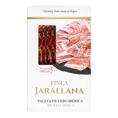 Jamón Ibérico Loncheado La Nevera Española - 3 Sobres x 70 gr - Sobres envasados al Vacio (Paleta cebo Ibérica 50%)