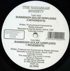 Sunseeker [12" VINYL]