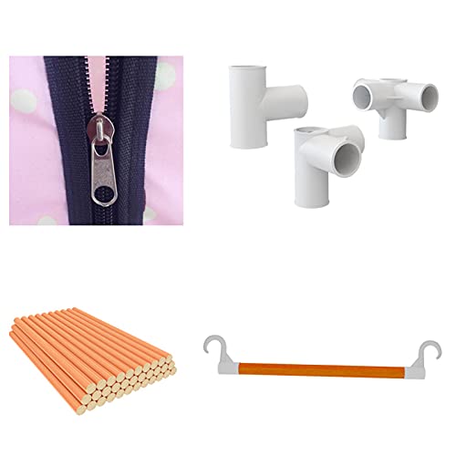 Armario plegable con barra para ropa que optimiza el espacio de tu dormitorio 7