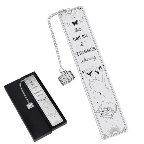 Shejdgart _[N}XubN}[NMtg - ǏpubN}[N XpCV[AYou Had Me at Trigger Warning Book Marks {D̗FlAnEBAӍՁANX}XAãMtg