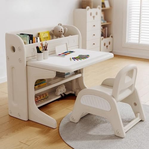 Amazon.co.jp: BTM 子ども用テーブル椅子セット 折りたたみキッズ  