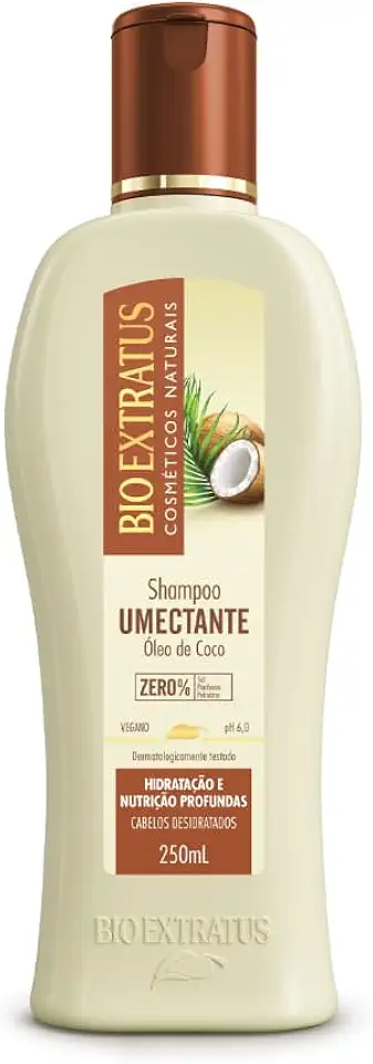 Shampoo Óleo de Coco 250ml Bio Extratus