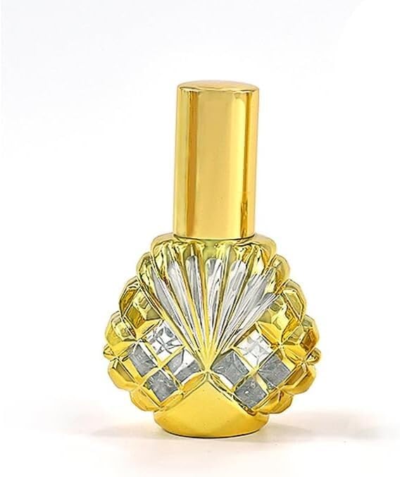 Mini butelki podróżne na perfumy, atomizer do perfum 2 szt. 14 ml przenośne opakowanie podróżne z możliwością wielokrotnego napełniania przenośne puste butelki trójkątne szklane butelki z rozpylaczem