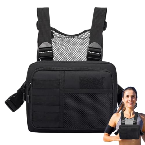 Suporte de telefone para colete de corrida | mochila de corrida | pochete ajustável | bolsa de espor