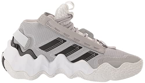 Adidas Women's Exhibit B Mid Basketball Shoe, Gre/Cblack/White, 7.5 #TOP5