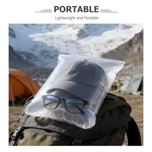 Bolsa inflable transparente Alipis de 25x35 cm para embalaje y envío de gorras, 50 uds 4