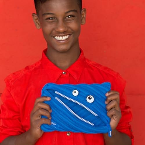 Image of ZIPIT Monster Jumbo Pencil Case, Royal Blue