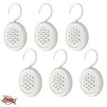 SSinaaes 6 Hanging Moth Repellent for Wardrobes, Kills Moths Larvae and Eggs, Clothes Moth Killer for Protect Clothes in Wardrobes & Drawers, Highly Effective Prevent Moth and Mold