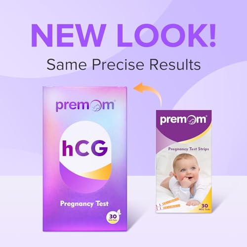 Image of Premom Pregnancy Test Strips- 30 Pack Early Detection Pregnancy Test Kit Powered by Premom Ovulation Predictor iOS and Android APP