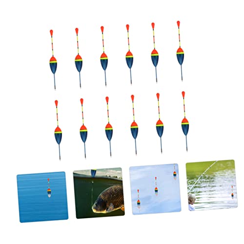 Unomor 20 Pcs Fishing Drift Fishing Accessories Fishing Floats Flower Car Accessories Spring Bobber Small Fishing Bobber Slip Bobbers For Fishing Fishing Buoy Sea Fishing Float Steel Head #TOP3