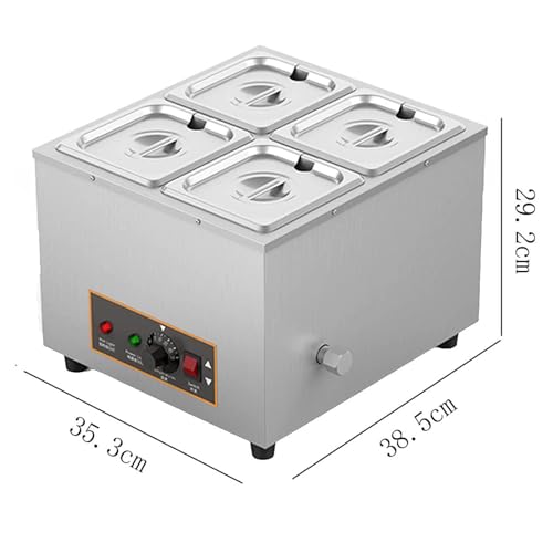 Calentador eléctrico de chocolate de acero inoxidable miniatura 5