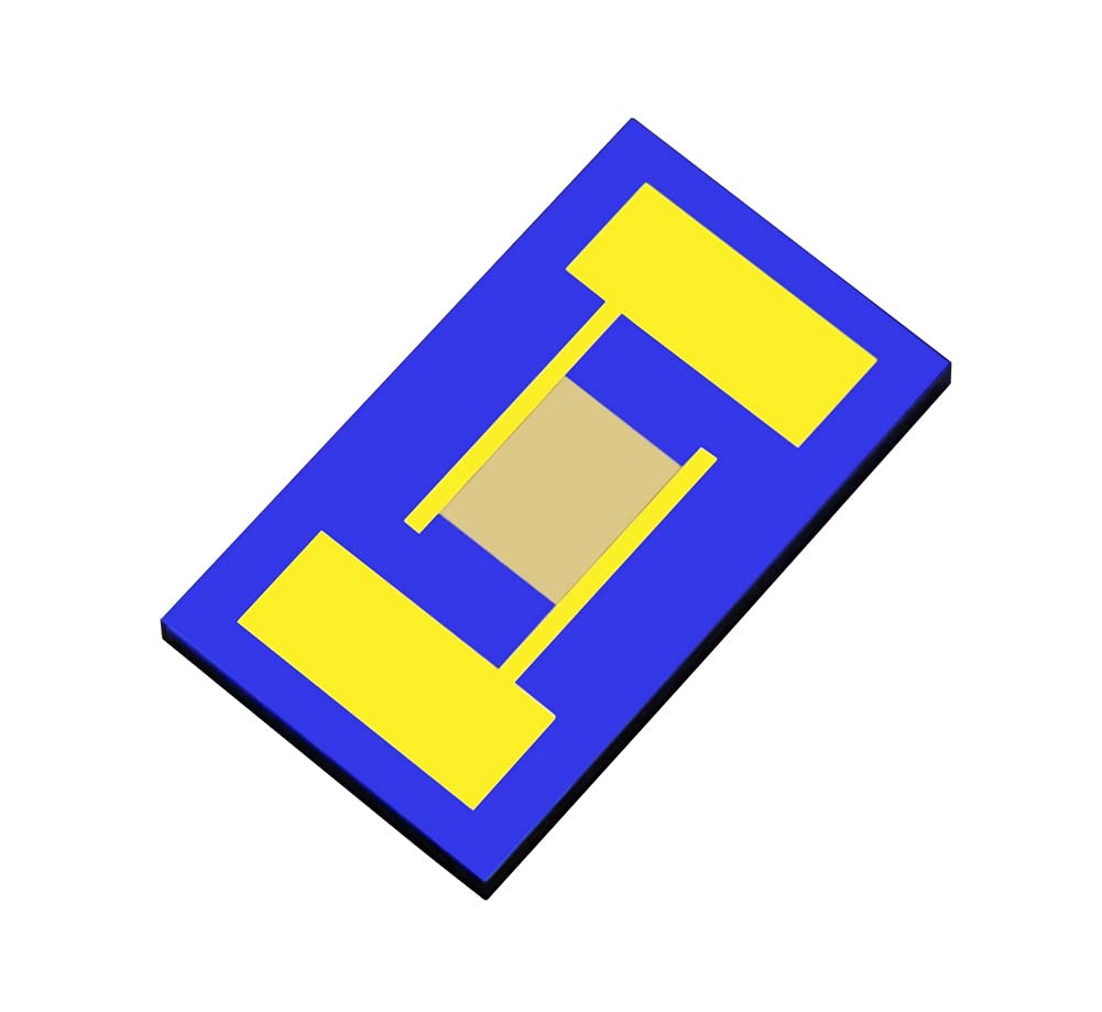 15 Pieces/Pack 3μm Interdigitated Electrodes IDE Silicon Substrate Interdigital Capacitor Arrays High-Accuracy Microelectrode MEMS Biosensor Medical Chemical Sensor Chip