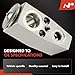 A-Premium A/C Expansion Valve Compatible with Jeep MK49 Series Compass, MK74 Series Patriot & Dodge Caliber, 2010-2011