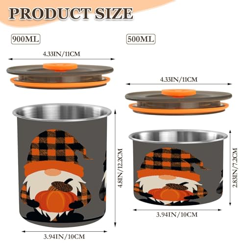 Envase hermético para café acero inoxidable 17oz miniatura 2