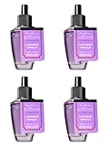 Bath & Body Works Lavender Vanilla Wallflower - Four (4) Refill Bulbs - Odor Eliminating with Fresh Source