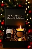 🕯️ AMBIANCE CHALEUREUSE ET APAISANTE – La bougie parfumée diffuse une lumière douce et un parfum délicat, idéal pour créer une atmosphère cocooning et relaxante à la maison.