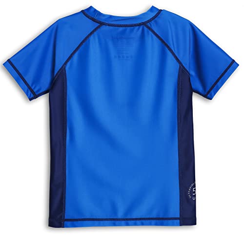 Maamgic Boys Short Sleeve Upf 50+ Rash Guard Swim Shirt Kids Uv Sun Protection T Shirt Toddler Boy Surf Swimsuit Top Blue #TOP7