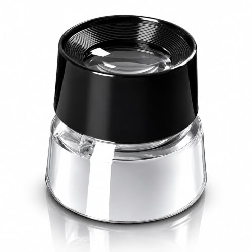Image of Handheld Monocular Enlargement Lens Portable HD Loupe for Reading,Maps, Jewelry Appraisals, Stamps Reading Magnifier (10X Magnifying Glass)