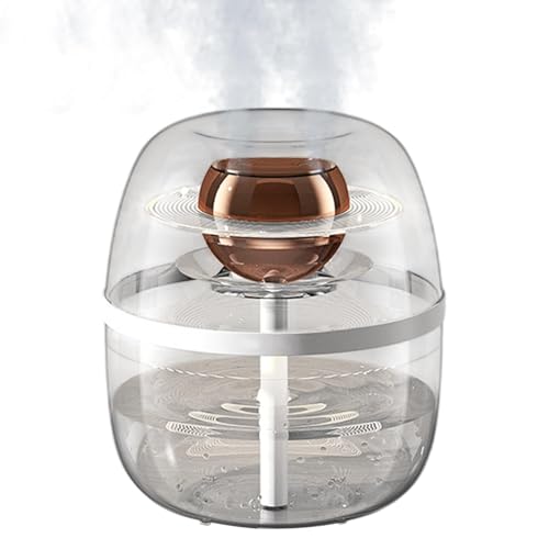 Humidificateur d'air diffuseur brume table petit format 3L vert rose - 8
