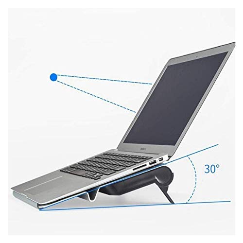 Base refrigerante de aluminio para laptop ajustable miniatura 3