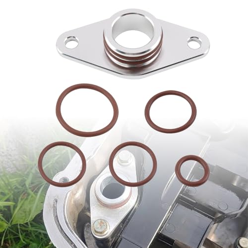 VVORHSBELL Oil Pump Pickup Pipe Seal Compatible with Vauxhall Opel Insignia Astra Zafira Cascada 2.0 CDTI A20DTH A20DTR, OE 55589549 646125 Aluminum Sleeve & Viton O-Rings