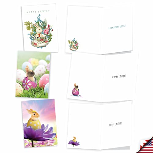 Nobleworks 10 Assorted Box Set Easter Greeting Cards W/5 X 7 Inch Envelopes (10 Designs, 1 Each) Spring Delights Ac10361Eag-B1X10 #TOP2