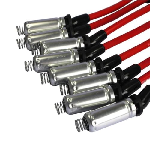Kit de cables de encendido de bujía de 30cm compatible con Chevy 48322R 5