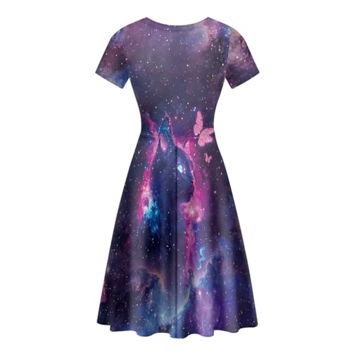 Image of Forchrinse Native Aztec Style Black White Geometric Women's Midi Dress Casual Long Dress Round Neck Swing Dress