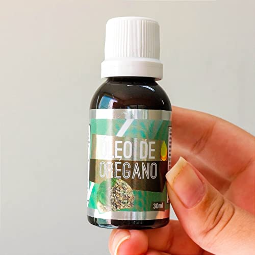 Óleo Vegetal de Orégano 30ml 100% Puro e Vegano EPA Naturais