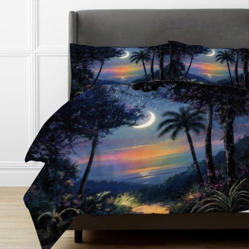 Housse de couette en microfibre légère 240x260 ciel coloré - 4