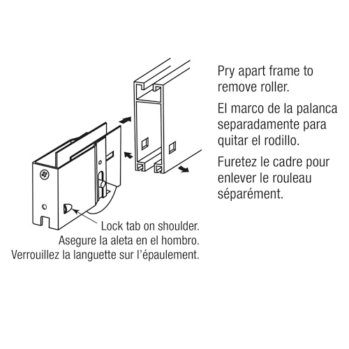 Prime-Line D 1826 Rueda de acero 1-1/2 pulg. con cojinete de bolas, carcasa trasera lisa, paquete individual miniatura 3