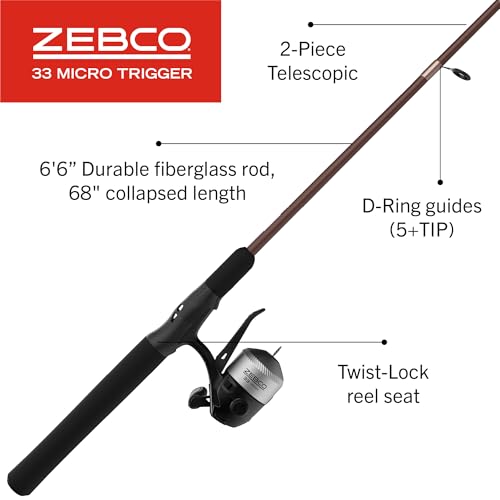 Micro déclencheurs Zebco truite aimantés pour éviter les touches manquées - 2
