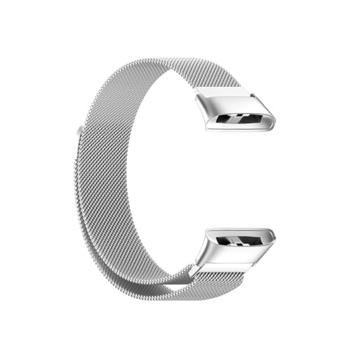 [LOKLNEYK] �~���j�[�X���^���X�e�����X�o���h�ɓK������Redmi Watch 3�������X�g�o���h(Silver)
