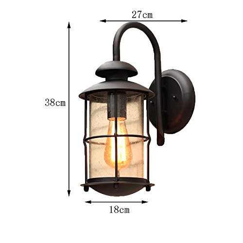 Etanche wall light sconces pour sécuriser une entrée sombre - 3