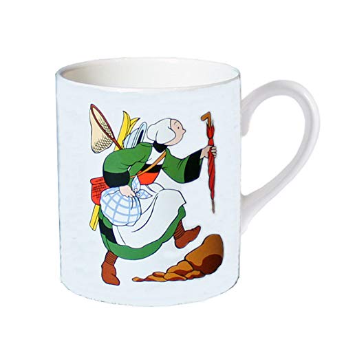 bzh Chope Mug BECASSINE : Parapluie, Skis et baluchon