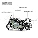 MING YING 66 Pull Back Motorcycle Model - 1:12 Scale Toy Motorcycle,Motorcycle Toy with Light and Music for Children Boys and Girls (Silver)