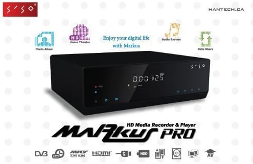 Markus PRO 1080P HD PVR,Hard Drive Recorder,Player,Record VCR,Set Top,DV,HDMI