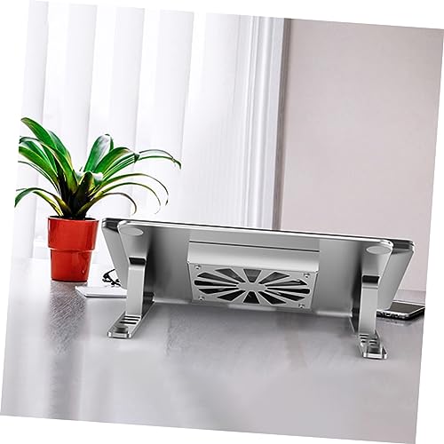 Base con ventilador para laptop altura ajustable y enfriamiento USB miniatura 6