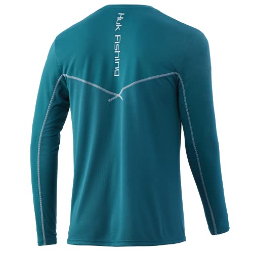 Image of HUK Men's Icon X Long Sleeve Shirt, Performance Fishing Shirt