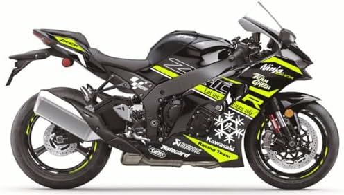 Compatible for Kawasaki ZX-10R Graphics Kit Winter 2021-On (Yellow)