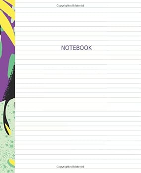 Paperback Narrow Ruled Notebook: Notebook with narrow lines ( 110 Pages, 7.5 x 9.25) (Designer Notebook) Book