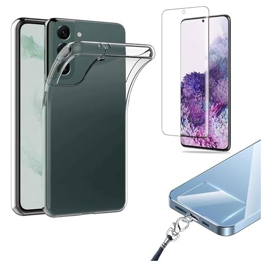 Eximmobile - 3in1 Set - Silikon Hülle mit Panzerfolie kompatibel mit Samsung Galaxy A3 2017 Silikon Case dünne Hülle transparente Handytasche Pad für Kordel