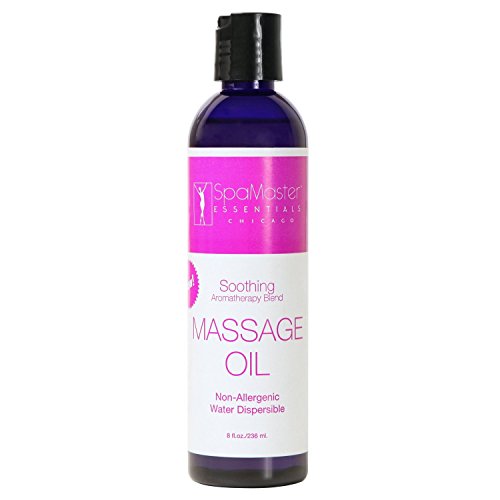 Master Massage superior grade aromatherapy natural massage Oil - 8oz Bottles - Soothing