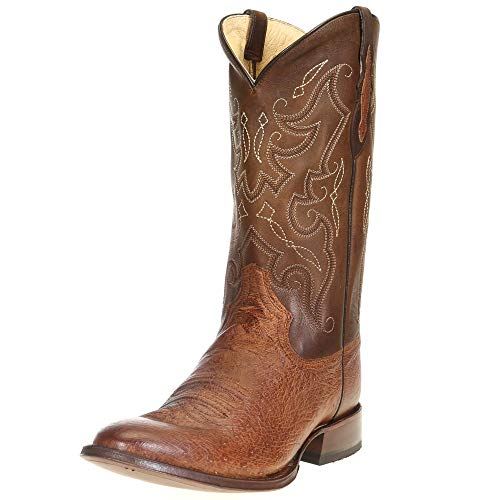 Tony Lama Men's Patron Saddle Smooth Ostrich 13