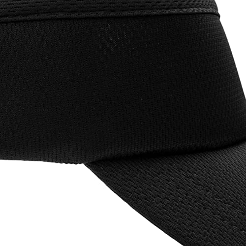 Headsweats Womens Lightweight Performance Running Sun Visor, Pitch Black, 1 Us #TOP4